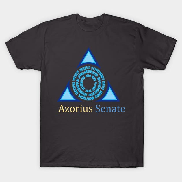 Azorius Senate T-Shirt by Apfel 